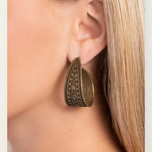 Elegant Gold Hoop Earrings